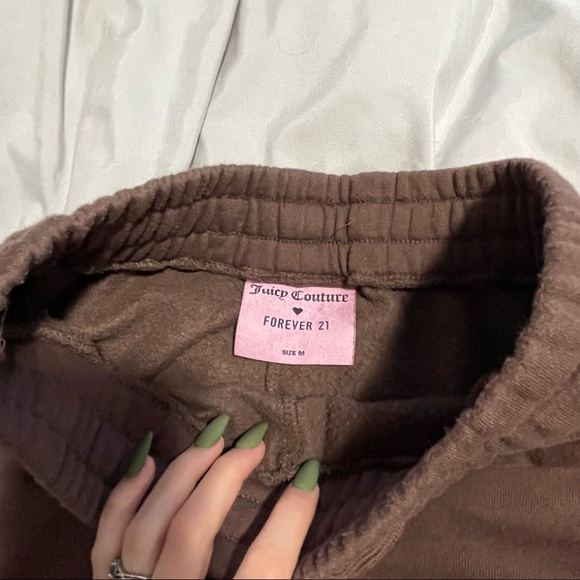 forever x juicy brown sweat suit - Picture 3 of 3